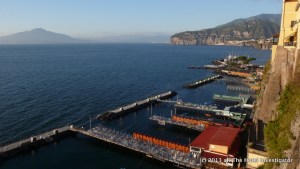 Panorama with Mount Vesuvius